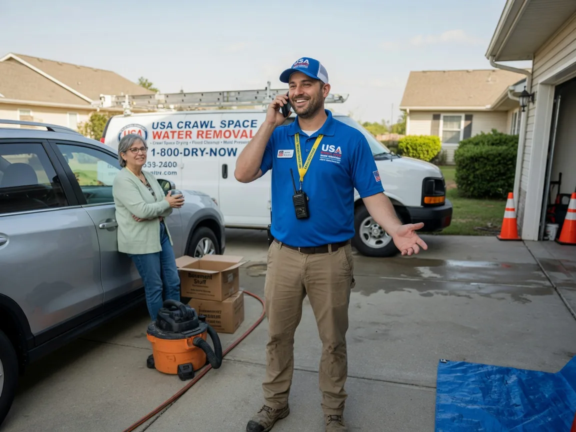 Crawl Space Water Removal Gainesville, VA FAQs